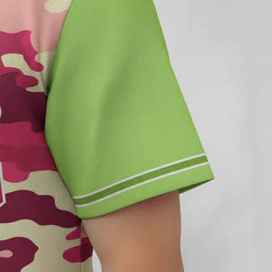 Uniformes de Béisbol Sublimados con Logotipo Personalizado al por Mayor, Tallas Grandes, Transpirables, que Absorben la Humedad, Manga Corta, Conjunto de Uniformes para Equipo - Product Image 3