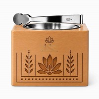 Brûleur d'encens en bois artisanal écologique de haute qualité, porte-encens Bakhoor, Ramadan, Eid, Mabkhara arabe de luxe