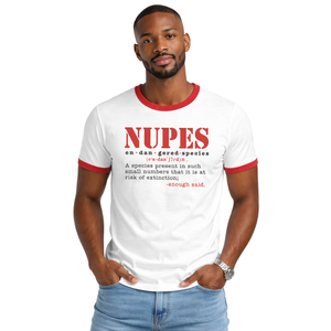 Camiseta Kappa Alpha Psi Nupes con Diseño de Especies En Peligro de Extinción, Ropa de Fraternidad Griega con Gráficos Audaces, Comodidad Premium y Ajuste Elegante - Product Image 1