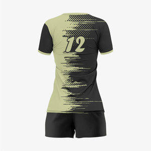 Uniforme de voleibol sublimado para mujer, transpirable, de malla, para adultos, unisex, conjunto de uniforme de voleibol para equipo. - Product Image 4