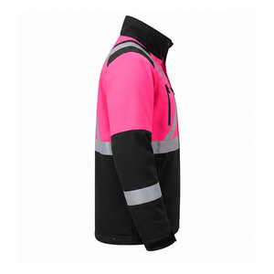 Premium Working <b>Jacket</b> Reflective Hi Vis Utility Coat Durable Waterproof For Warehouse Road Maintenance And Site <b>Workers</b> - Product Image 6