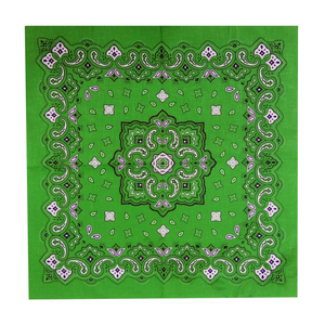 ผู้ผลิตผ้าพันคอแบบกำหนดเอง ผ้าพันคอพิมพ์ลายขนาด 22 นิ้ว ผ้าพันคอของขวัญ ผ้าฝ้าย 100% ผ้าพันคอทรงสี่เหลี่ยมสไตล์ชาติพันธุ์ พิมพ์ลายสกรีนบนผ้าฝ้าย - Product Image 4