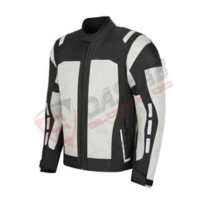 Nouvel arrivage de vêtements de course de motards respirants pour hommes Textile Cordura fermetures éclair noires de haute qualité vestes imperméables en Textile de moto - Product Image 4