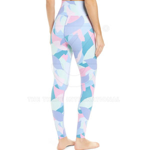 Seamless High Waist Yoga <b>Pants</b> Comfort Premium Wear Smooth Stretch <b>Support</b> Exercise Ready Stylish Modern Solid Elastic Waist - Product Image 2
