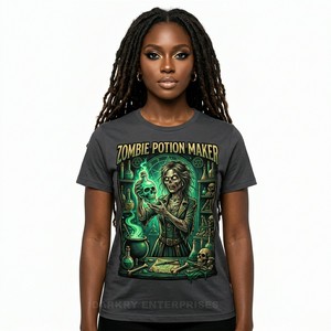 T-shirt graphique personnalisé avec imprimé femme squelette glacé, 100% coton, col rond, t-shirt oversize pour femme, vente en gros, impression DTG - Product Image 5