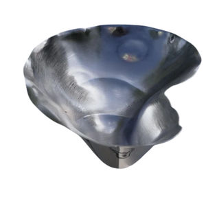 Tazón de Servir de Aluminio Fundido de Calidad Exclusiva, Color Plateado, para Decoración de Mesa, para Chocolate y Bocadillos, Buen Precio - Product Image 5