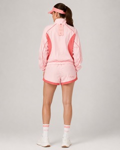 Best Quality Women's Casual Windbreaker Short Set Stylish Jacket Shorts Lightweight Comfortable <b>Waterproof</b> Breathable Activewear - Product Image 3