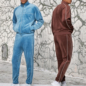 Wholesale Velour Tracksuit Set Women Soft <b>Velvet</b> <b>Jacket</b> Jogger Pants Fashion Casual Outfit - Product Image 6