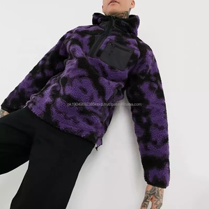 Sudadera Sherpa, Nuevo Modelo, Sudadera Sherpa para Hombre con Detalle de Bolsillo Delantero y Mangas con Detalle - Product Image 4