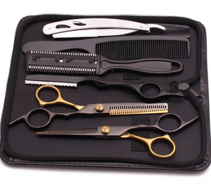 Tijeras de Peluquería Profesionales de Acero Inoxidable de 6.0 Pulgadas, Herramientas de Estilismo, Juego de Tijeras de Peluquería de Primera Calidad - Product Image 1