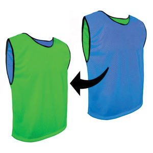 Chalecos de Entrenamiento de Fútbol Personalizados de Alta Visibilidad, 100% Poliéster, Malla de Secado Rápido, Chalecos Deportivos al por Mayor, Chalecos de Malla Sublimados - Product Image 2