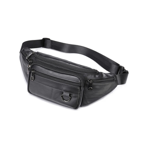 Customizable Nylon Slim Waist Pack for <b>Runners</b> & Fitness Lovers with Stretchable Band and Headphone Hole With Custom Logo - Product Image 6