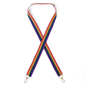 สายสะพายไหล่แบบสายรุ้ง แฟชั่น ปรับได้ อุปกรณ์เสริมกระเป๋า ดีไซน์สีสันสดใส - Product Image 1