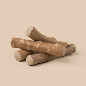 Juguete Masticable para Perros EXPAD de Madera de Café Natural, Ecológico, Duradero, Antiaburrimiento, Resistente a Mordidas, Interactivo, para Limpieza Dental - Product Image 1