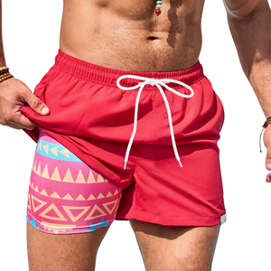 <b>Mens</b> Breathable Board Shorts Quick Dry Lightweight Swim Shorts Elastic Waist Casual Summer Sports Swimming <b>Trunks</b> Drawstring - Product Image 4