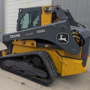 Gran Oferta para John Dee 333G Cargadora Compacta de Orugas de Servicio Pesado con PLC, Minicargadora Frontal con Dirección Deslizante y Alta Capacidad de Carga - Product Image 2