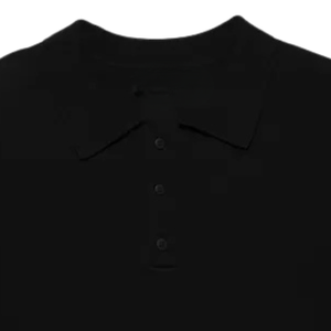 เสื้อโปโลถักแขนสั้นผู้ชาย สไตล์ลำลองสำหรับฤดูร้อน เนื้อผ้าระบายอากาศ น้ำหนักเบา มีเท็กซ์เจอร์ คอปก เสื้อผ้าสั่งทำ - Product Image 3