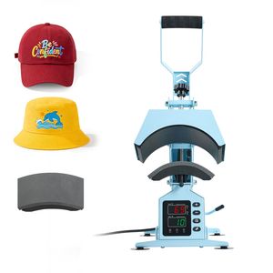 Pressa a Caldo per Cappelli con 2 Piastre Intercambiabili, Stiratore per Cappelli, Controllo Preciso di Temperatura e Tempo per T-Shirt - Product Image 1