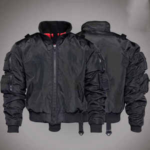 Custom Men's Tactical Techwear <b>Jacket</b> Multi-Pocket Functional Streetwear Urban Bomber <b>Jacket</b> Utility Windbreaker Cargo Outerwear - Product Image 1