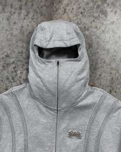 Men Vintage Oversized <b>Zip</b> <b>up</b> Hoodie Solid Acid Wash Cotton Sweatshirt Breathable Eco-Friendly Half <b>Zip</b> Track <b>Jacket</b> - Product Image 2