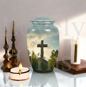 Urna Conmemorativa de Jesucristo, Urna Funeraria Decorativa para Cenizas Humanas, Recuerdo Conmemorativo - Product Image 3