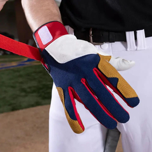 Gants d'entraînement en cuir pour hommes avec logo personnalisé, service OEM en gros, gants de frappe de baseball personnalisables - Product Image 6