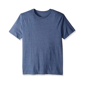Men's Regular Fit Solid Color O-Neck Short Sleeve Cotton Jersey T-<b>Shirt</b> Casual Style Blank Design - Product Image 1