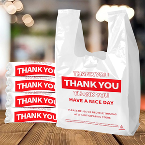 Waterproof <b>Biodegradable</b> Poly <b>Packaging</b> Bags HDPE Plastic Custom Logo Flexo Printed Drawstring Strong Durable Industrial - Product Image 1