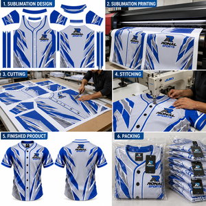 Vêtements de sport personnalisés en gros, maillots respirants imprimés en 3D pour hommes et femmes, uniformes de baseball et de softball avec design par sublimation - Product Image 5