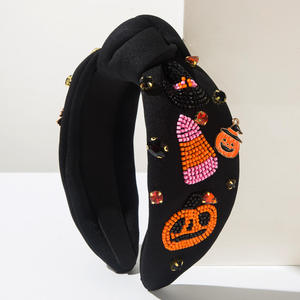 Diademas de Cabello Modernas con Cuentas y Bordados Hechos a Mano para Fiestas de Halloween, Regalos y Accesorios para el Cabello - Tendencia 2026 - Product Image 1