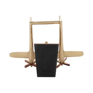 Escultura Metálica Contemporánea Hecha a Mano, Decoración Premium para el Hogar, Adorno para Salas de Estar de Diseño, Inspirada en la Naturaleza, Ecológica y Moderna - Product Image 2