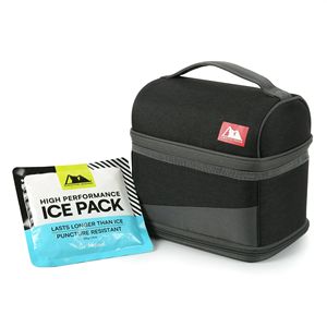 Portapranzo nero con impacco refrigerante integrato - Product Image 1
