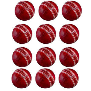 ลูกคริกเก็ตหนังแท้แบบกำหนดเองสำหรับผู้ใหญ่ เย็บมือ ทนทาน เหมาะสำหรับการแข่งขันและการฝึกซ้อมในสวน - Product Image 3