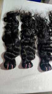 TRP HAIR EXPORT ผมแท้ 100% คุณภาพสูง ผมอินเดียแท้แบบเวอร์จิ้น ลอนธรรมชาติ/ตรงแบบหยิก ต่อผมแบบดับเบิ้ลเวฟท์ 100% - Product Image 6