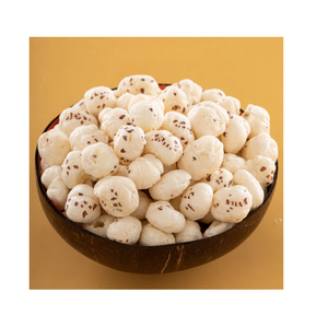 ถั่วฟอกซ์ธรรมชาติ ของอินเดีย ส่งออก ขนมขบเคี้ยวแคลอรีต่ำและวัตถุดิบสำหรับทำอาหาร จากมณฑลมหาราษฏระ ชูบาลักซ์มี - Product Image 1