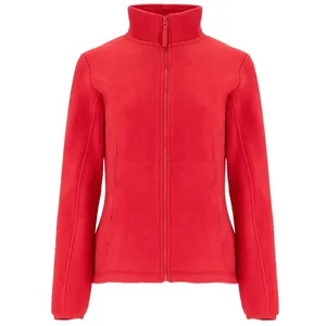 European & American Style Women's Spring Solid <b>Zipper</b> Woven Bomber Jacket with Suede Effect - Product Image 4
