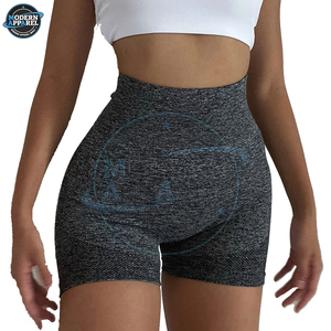 Shorts de Cintura Alta Personalizados con Etiqueta Privada para Mujer, Shorts Deportivos para Gimnasio, Correr, Entrenamientos, Shorts Sexys para Yoga - Product Image 2
