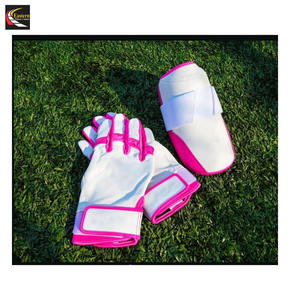 Gants d'entraînement de baseball avec motif étoiles, bleu gris, antidérapants, style sportif, pour droitier, 1 pièce - Product Image 4