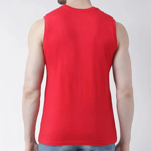 Custom Men's Shirts <b>Stringer</b> Tank Top Breathable 100% Cotton Fabric T Shirt Men Tank Top Sleeveless Quick Dry T-shirts - Product Image 2