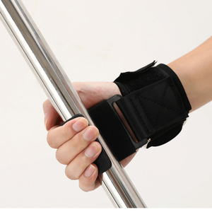 สายรัดข้อมือแบบนีโอพรีนสำหรับยกน้ำหนัก พร้อมสายรัดข้อมือกันลื่น ระบายอากาศได้ดี สำหรับการออกกำลังกายเพาเวอร์ลิฟติ้ง ยูนิเซ็กซ์ - Product Image 4