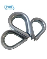 Poinçon de câble de type européen de 3 mm à 32 mm en acier au carbone galvanisé, poinçon léger EN13411-1 pour usage commercial extérieur