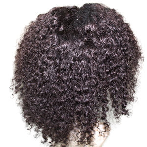 Peluca rizada natural estilo pixie de cabello humano con cierre, fácil instalación y textura sedosa, perfecta para la belleza y la confianza diarias. - Product Image 3