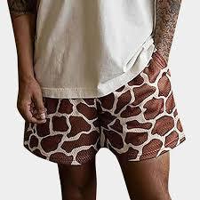 all-over giraffe <b>animal</b> print, they utilize a high-breathability mesh construction that is synonymous with vintage-inspired bask - Product Image 3