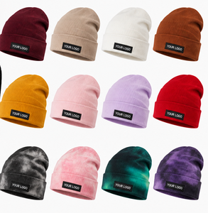 OEM Jacquard Beanie Custom Logo Acrylic Knit Winter Beanie <b>Hat</b> for Men Women Ribbed Knit Beanie <b>Hat</b> Acrylic Knit <b>Hats</b> - Product Image 3