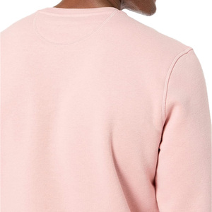 Suéter de Cuello Redondo con Estampado de Otoño y Noches Cálidas, Corte Regular, 100% Algodón Tejido, Unisex, Informal, Transpirable, para Otoño - Product Image 3