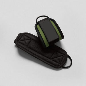 Customized Logo Professional Protection Adjustable Fitness Ankle Straps for Cable <b>Machines</b> Glute Kickback Unisex Cable Gym Booty - Product Image 2