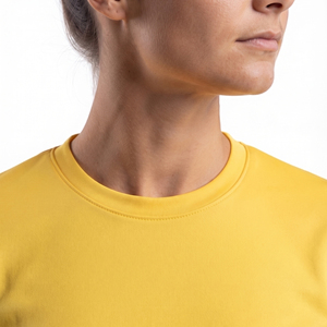 Camiseta de Voleibol Sublimada para Mujer, Cuello Redondo, Logotipo Personalizado, 100% Poliéster, Transpirable - Product Image 5