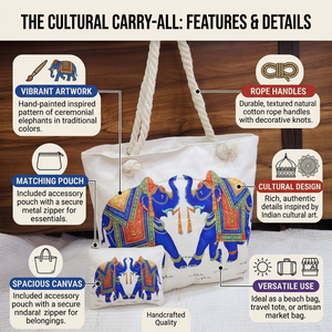 Beautiful Canvas Fabric Owl and Evil Eye Shopping <b>Bag</b> <b>Reusable</b> Printed Tote Carry <b>Bag</b> OEM Wholesale Export from India Supply - Product Image 6