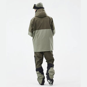 Traje de Esquí Personalizado para Hombre de Alta Calidad, Impermeable 10,000mm, Transpirable, 100% Poliéster, Secado Rápido, Ropa de Esquí de Lana - Product Image 2