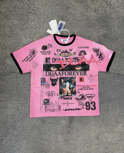 Nouveau T-shirt graphique vintage délavé coupe régulière personnalisé pour homme 2026, 100 % coton molletonné 300g, streetwear imprimé délavé à l'acide - Product Image 3
